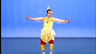 ျမန္မာအက အမ်ိဳးသား ကဗ်ာလြတ္ Myanmar Dance ( basic male )