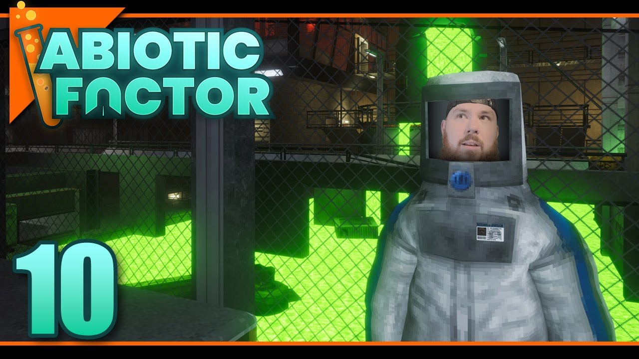 Successfully looting a Security Bot CPU! - Part 10 - FoXfromBeyond Abiotic Factor Gameplay