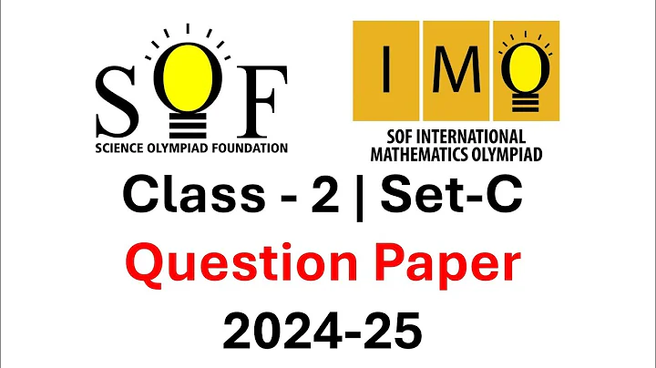 IMO Class 2 Maths Olympiad Question Paper 2024-25 Set C