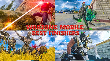 WARZONE MOBILE NEW FINISHER MOVES - EXECUTIONS