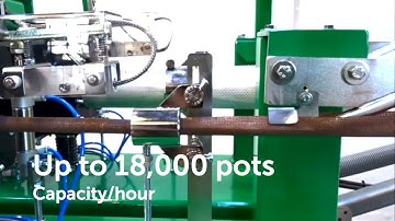 Ellepot machine H202 with high capacity and flexibility