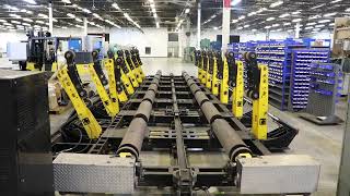 LJ Welding Automation ALG-512-100-4 20 Ton Modular Tank and Vessel Fit-Up Rolls (Roller Bed Style)