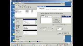 disk management on windows 2003 server (by kifayat ullah) - urdu