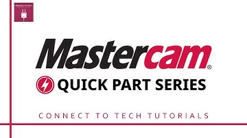 Milling Experiment - Using Solids command | MasterCam Tutorial