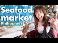 Japanese goes to Seafood Meal at Dampa Market Manila Philippines! FRESHEST SEAFOOD