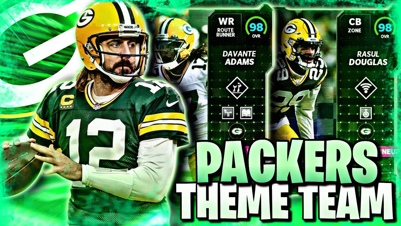 THE BEST GREEN BAY PACKERS THEME TEAM IN MADDEN 22!! MASSIVE LINEUP