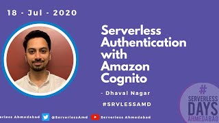 Serverless Authentication with Amazon Cognito Part#2