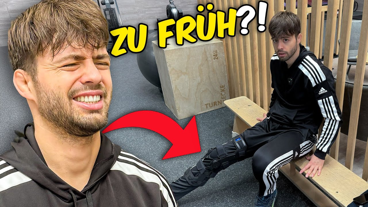 3 WOCHEN NACH KREUZBAND-OP: GEHT DAS SCHON?!