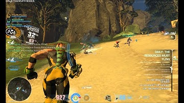 FireFall Beta Testing Gameplay 4 - Light Thumper with commentary