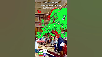 Has your country sent someone to space #subscribers #like #map #mapping #europe #coutry #geography