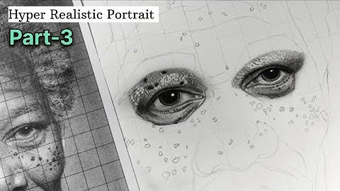 Drawing Hyper Realistic Portrait of Morgan Freeman 😍 || Part 3 ✍️