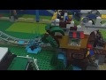 Accidente en el la montaña rusa de LEGO