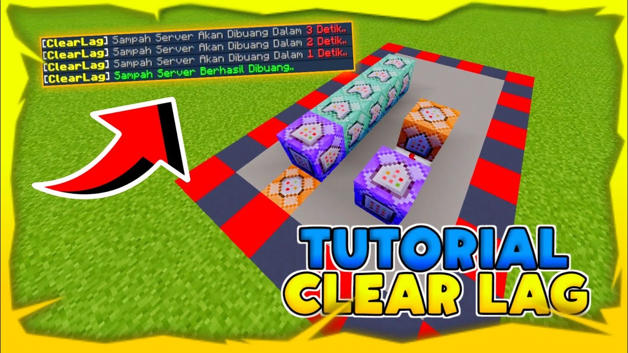 CARA MEMBUAT SISTEM CLEAR LAG TERBARU NO SPAM!! - TUTORIAL COMMAND ...