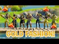 FINAL SEASON GOLD FORTNITE FASHION SHOW! | BEST GOLD DRIP WINS!