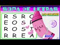 🥣 SOPA DE LETRAS 🆎 Pasatiempos DIVERTIDOS 💪 ENTRENA Tu MENTE Juegos MENTALES ENCUENTRA Los COLORES 🌈