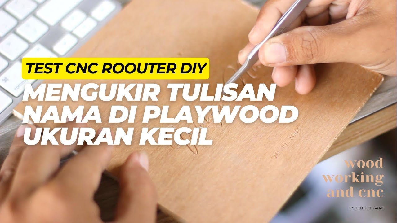 Video 1 Test CNC Router DIY #Test #CNC #router #teknik - YouTube