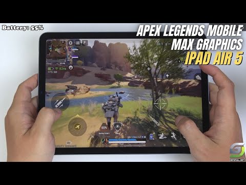 iPad Air 5 test game Apex Legends Mobile