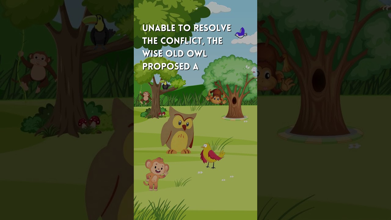 The Birds and the Monkeys | Bedtime Stories for Kids in English | 