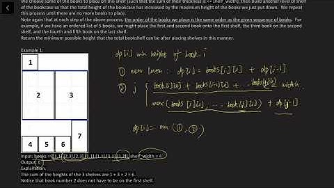 1105  Filling Bookcase Shelves