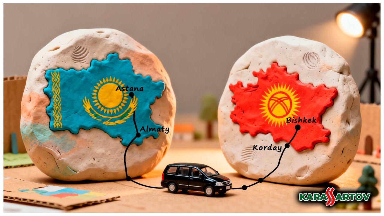 Иссык-Куль и Бишкек из Астаны. Путешествуем всей семьёй на автомобиле. Казахстан - Кыргызстан.