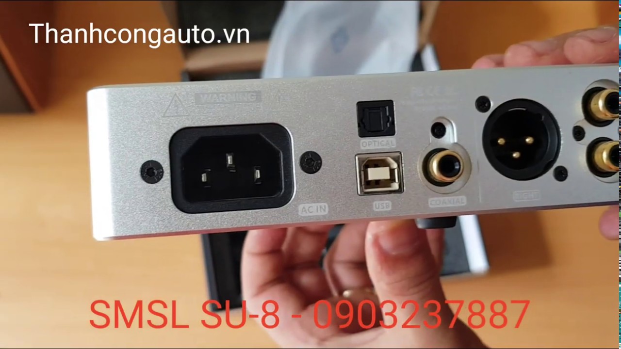 DAC cao cấp SMSL SU-8 V2 2xES9038Q2M DSD512 ++ tặng ngay 299K