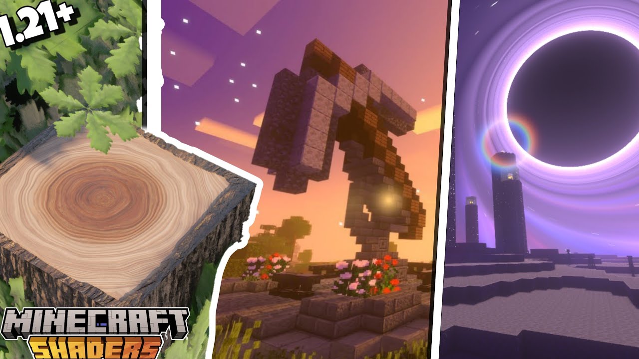 Top 5 Best Shaders For Minecraft PE 1.21 | best shaders for mcpe # ...