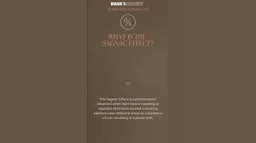 What is the Sagnac Effect @Diarasacademy