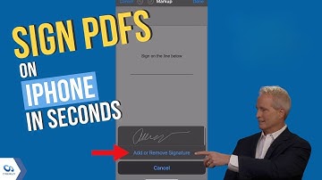How to add your signature to a PDF or document using an iPhone | Kurt the CyberGuy