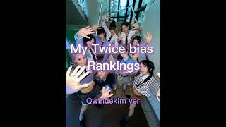 My top bias of TWICE 💟 #kpop #twice #once #qwindekim