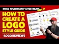 How to Create Logo Style Guides - Logo Design Tips - Rock Your Brand - Replay🤘