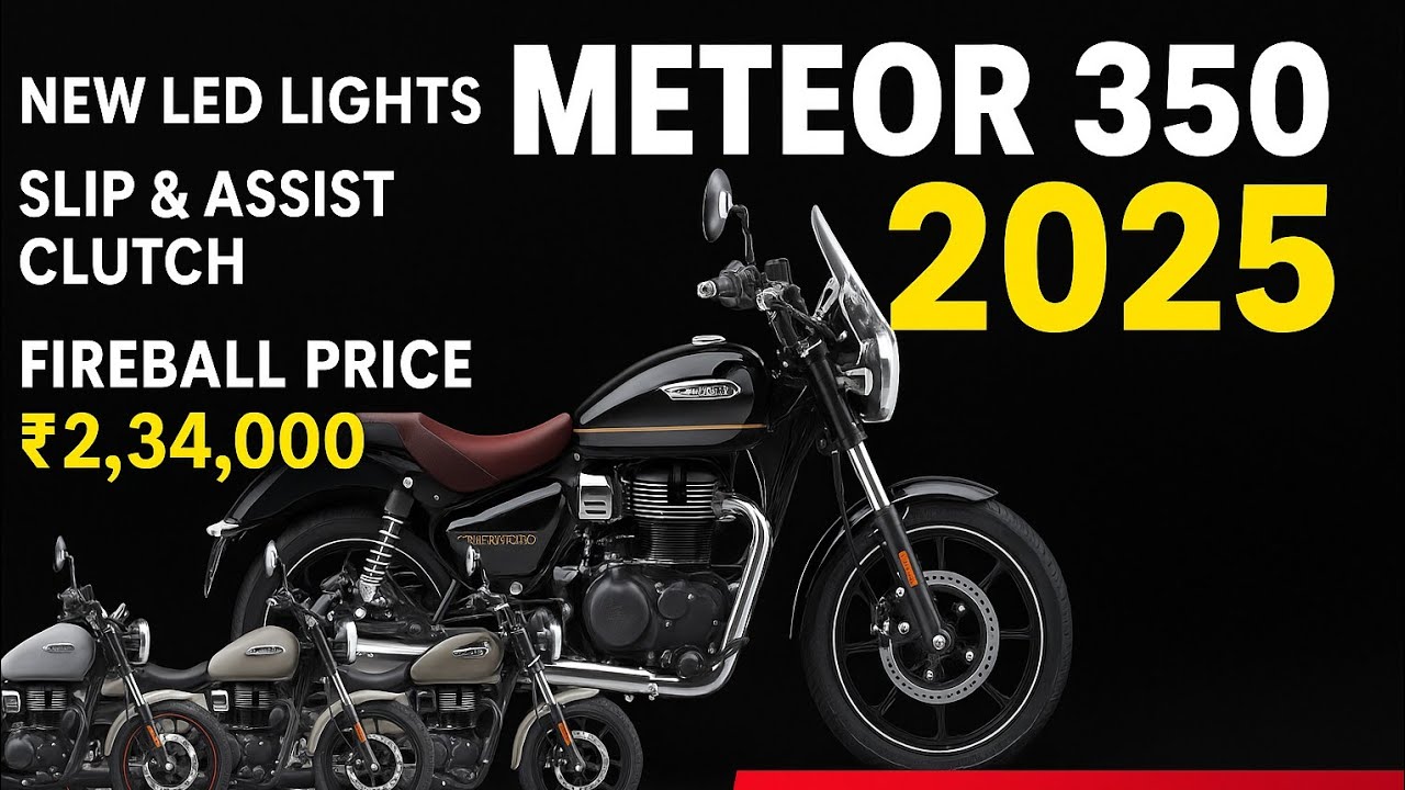 Royal Enfield meteor 350 All Update in 2026 