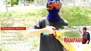 Nerf Gun Game: Team DeathMatch 3.0 | First Person in HD!