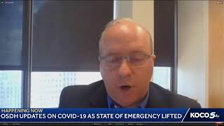 WATCH LIVE: OSDH gives COVID-19 update as State of Emergency lifted
