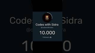 #Shorts#YouTubeShorts#10KSubscribers#Coding#WebDevelopment#Programmer#WomenWhoCode#TechCreator
