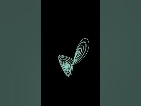 Visualizing the Lorenz attractor #shorts #python - YouTube