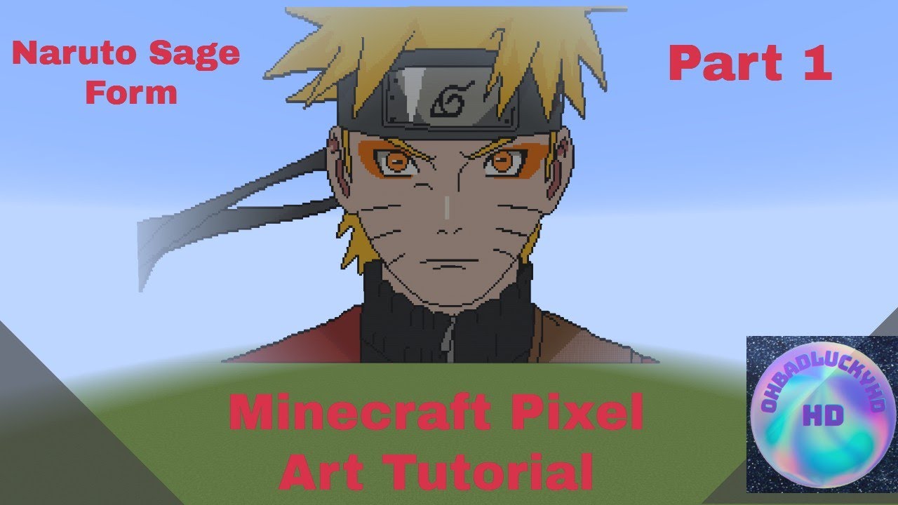 Anime Pixel Art Minecraft