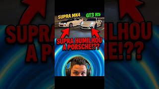 SUPRA MK4 vs PORSCHE GT3 RS: O FINAL É HUMILHANTE! 😱💀 #shorts