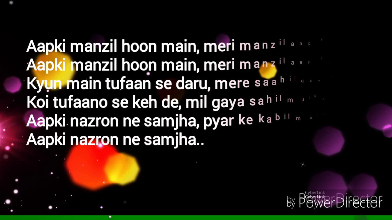 Aapki nazro ne samjha pyar ke kabil mp3 song download Aap Ki Nazron Ne Samjha By Sanam Lyrics Lyricswalls