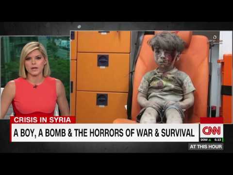 CNN’s Kate Bolduan sheds tears overcome while reporting little boy who survived bomb in Syria