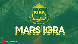 Mars IGRA dilengkapi dengan teks liriknya