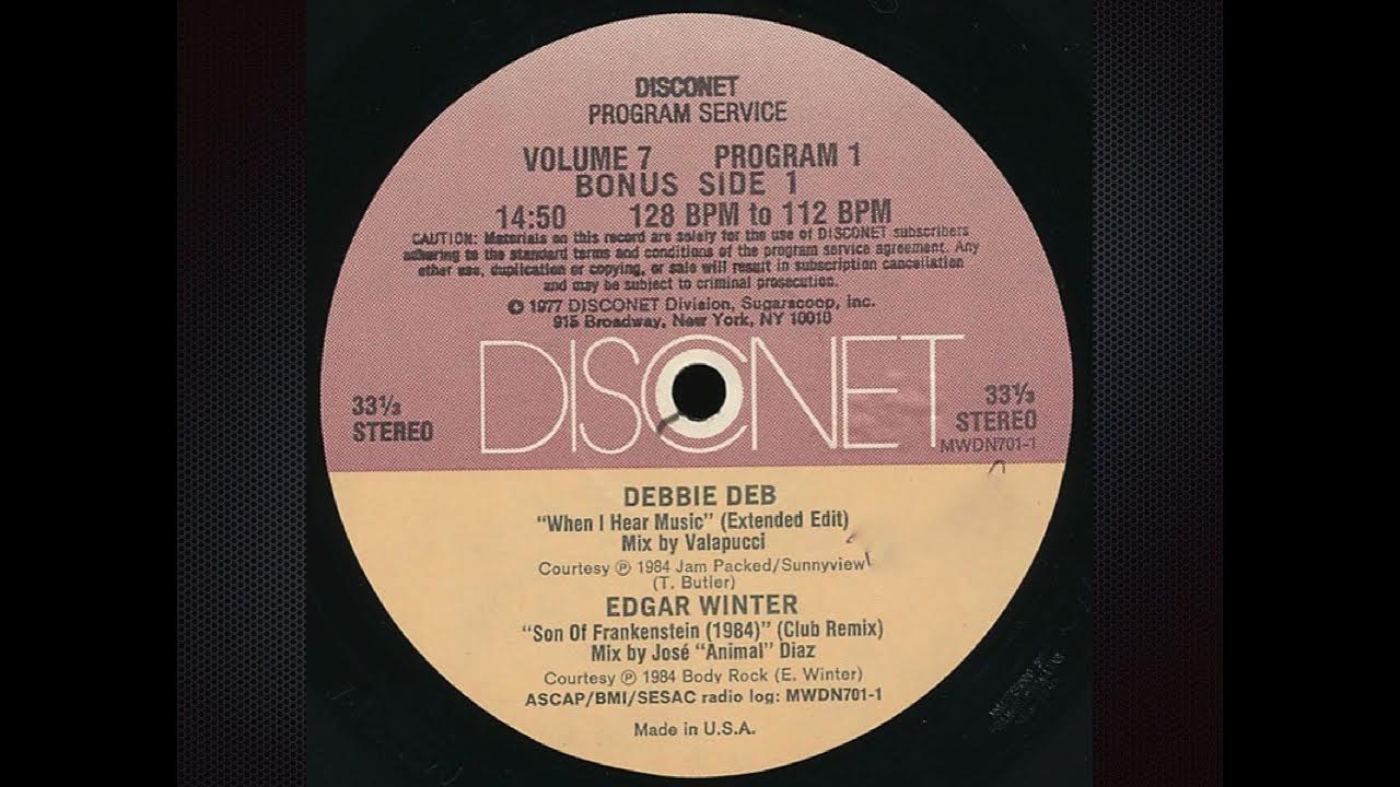 When I Hear Music (Disconet) - Debbie Deb When I Hear Music (Disconet) - Debbie Deb