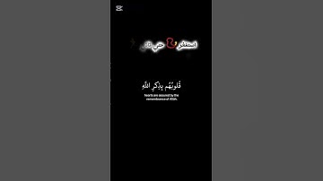 سورة الرعد الآية 28#قرآن كريم