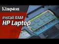 Install RAM in a HP Laptop - Kingston Technology