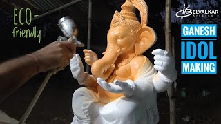 How to make and paint Eco-Friendly GANESHA Murti BelvalkarArtStudio sculpture Ashish Belvalkar