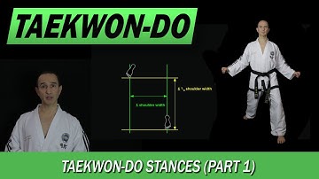 Taekwon-Do: Stances (Part 1)