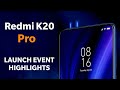 Redmi K20 Pro launch event in 18 minutes