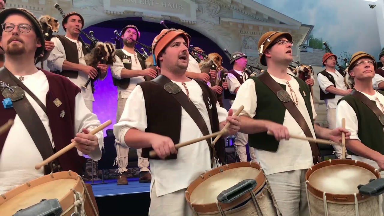 Auftritt der Ravensburger Mehlsäcke auf der Oberschwabenschau 2017