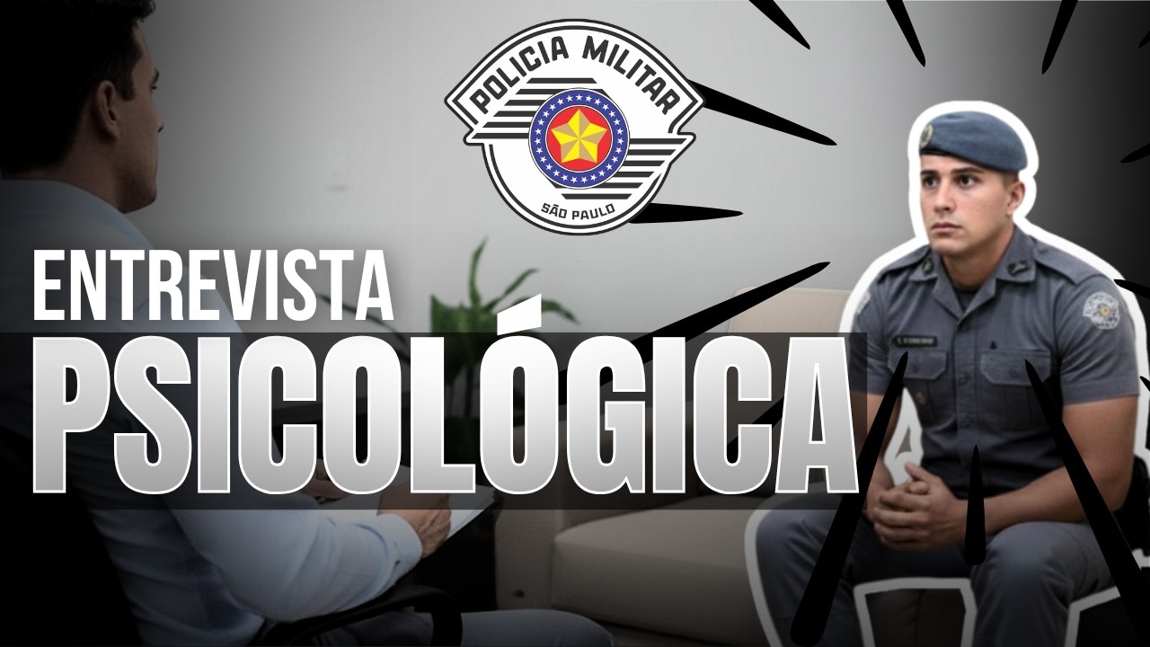 😨🚨Entrevista PSICOLÓGICA - Concurso Soldado PM-SP | Por Leandro Fajan