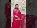 price:- 799🌹 wtp: 9176301290✅ #viralvideo #redcolour #viralvideo #onlineshopping #chiffon #trending