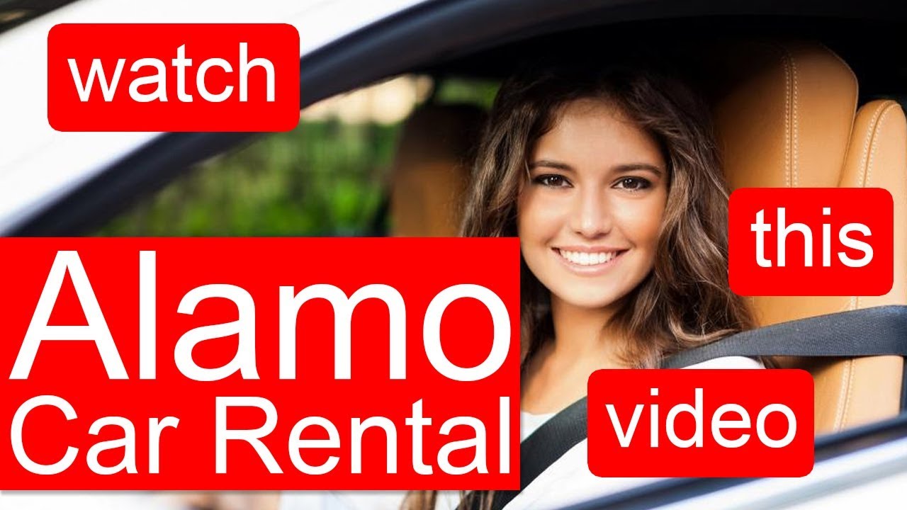 Alamo Car Rental Airport - YouTube